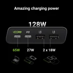 Green Cell PBGC04 Power Bank 26800mAh 128W με 2 Θύρες USB-A και 2 Θύρες USB-C Quick Charge 3.0 / Power Delivery Μαύρο PBGC04 - Image 2
