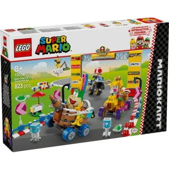 LEGO Super Mario Baby Peach & Grand Prix Set για 8+ ετών Ετών 823τμχ