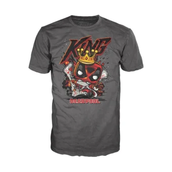 Funko Pop Tee Adult Deadpool King Deadpool T-shirt M 889698829502 82950