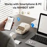 Niimbot B21 Ηλεκτρονικός Ετικετογράφος Χειρός Μονός σε Μπεζ Χρώμα (Εκρού) Cream B21 - Image 8