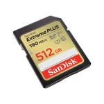 Sandisk Extreme Plus SDXC 512GB Class 10 U3 V30 UHS-I με αντάπτορα - Image 2