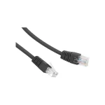 Cablexpert U/UTP Cat.6 Καλώδιο Δικτύου Ethernet 0.25m Μαύρο 1τμχ
