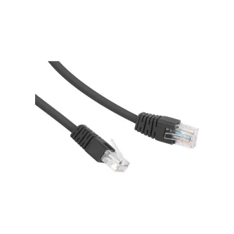 Cablexpert U/UTP Cat.6 Καλώδιο Δικτύου Ethernet 0.25m Μαύρο 1τμχ