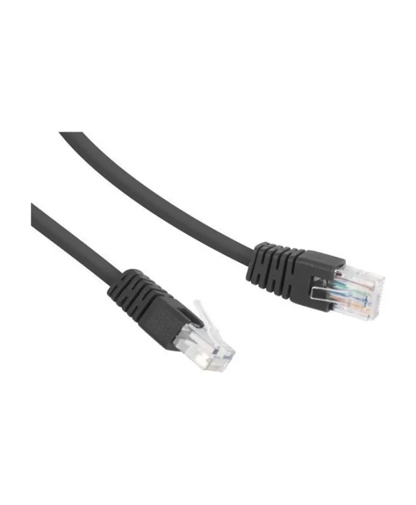 Cablexpert U/UTP Cat.6 Καλώδιο Δικτύου Ethernet 0.25m Μαύρο 1τμχ