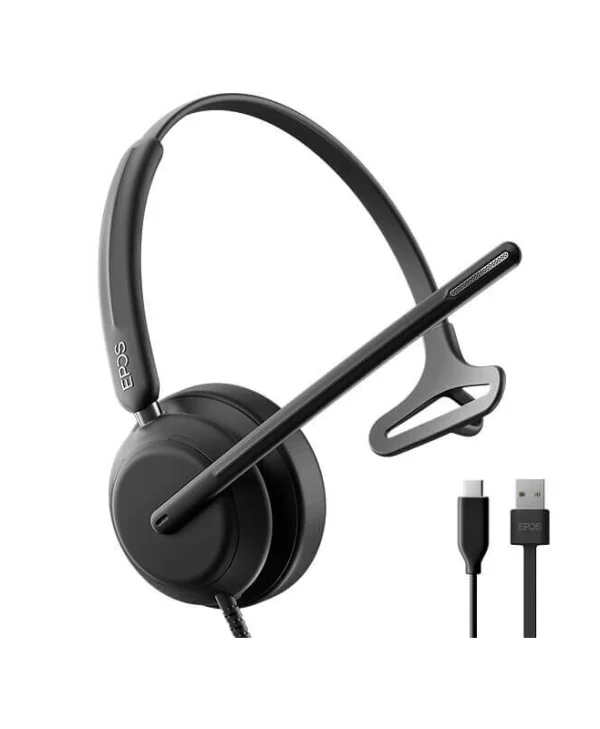 Epos Impact 730T On Ear Multimedia Ακουστικά με μικρόφωνο και σύνδεση USB-A / USB-C