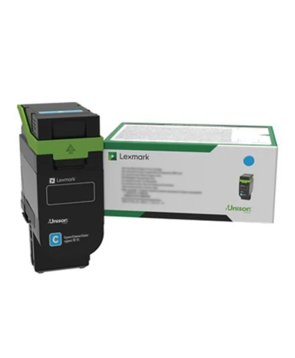 Lexmark 24B7549 Γνήσιο Toner Laser Εκτυπωτή Κυανό 24B7549 24B7549
