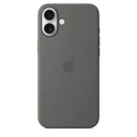 Apple Silicone Case with MagSafe Back Cover Σιλικόνης Stone Gray (iPhone 16 Plus)