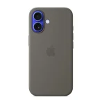 Apple Silicone Case with MagSafe Back Cover Σιλικόνης Stone Gray (iPhone 16 Plus) - Image 2