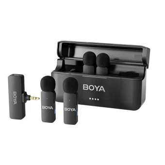 Boya BY-V4 Ασύρματο Μικρόφωνο Πέτου, Clip On Δημοσιογραφικό BY-V4