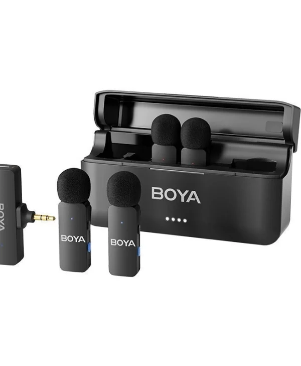 Boya BY-V4 Ασύρματο Μικρόφωνο Πέτου, Clip On Δημοσιογραφικό BY-V4
