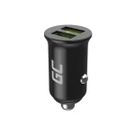 Green Cell Φορτιστής Αυτοκινήτου 36W 6A Γρήγορης Φόρτισης με μία Θύρα: 1xUSB Μαύρος - Image 3