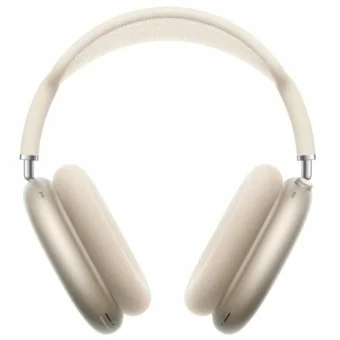 Apple AirPods Max (2024) Ασύρματα / Ενσύρματα Over Ear Ακουστικά με 20 ώρες Λειτουργίας Starlight