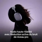 AirPods Max (2024) Ασύρματα / Ενσύρματα Over Ear Ακουστικά με 20 ώρες Λειτουργίας Midnight - Image 4