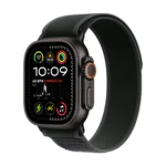 Apple Watch Ultra 2 2024 Titanium 49mm Αδιάβροχο με eSIM και Παλμογράφο (Black με Black Trail Loop (S/M)) - Image 2