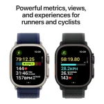 Apple Watch Ultra 2 2024 Titanium 49mm Αδιάβροχο με eSIM και Παλμογράφο (Natural με Natural Titanium Milanese Loop - Small) - Image 4