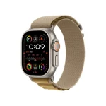 Apple Watch Ultra 2 2024 Titanium 49mm Αδιάβροχο με eSIM και Παλμογράφο (Natural με Tan Alpine Loop - Large) - Image 2