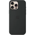 Apple Silicone Case with MagSafe Back Cover Σιλικόνης Μαύρο (iPhone 16 Pro)