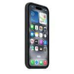 Apple Silicone Case with MagSafe Back Cover Σιλικόνης Μαύρο (iPhone 16) - Image 2