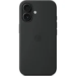 Apple Silicone Case with MagSafe Back Cover Σιλικόνης Μαύρο (iPhone 16) - Image 3