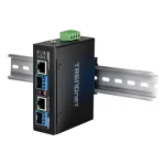 Converter Trendnet 2-port Industrial Sfp To Gigabit Poe++ Media Conv - Image 3