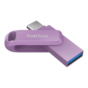 Sandisk Ultra Dual 256GB USB 2.0 Stick με σύνδεση USB-A & USB-C Μωβ