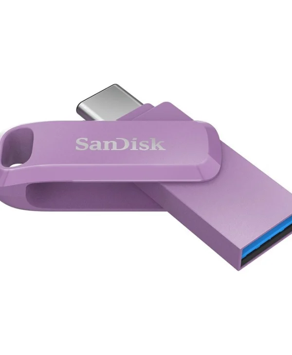 Sandisk Ultra Dual 256GB USB 2.0 Stick με σύνδεση USB-A & USB-C Μωβ