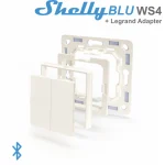 Shelly Button 4 Smart Ενδιάμεσος Διακόπτης Bluetooth - Image 2