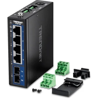 Trendnet TI-G51SC Unmanaged L2 Switch με 4 Θύρες Gigabit (1Gbps) Ethernet TI-G51SC