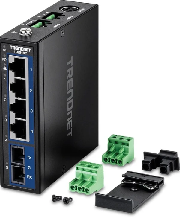 Trendnet TI-G51SC Unmanaged L2 Switch με 4 Θύρες Gigabit (1Gbps) Ethernet TI-G51SC