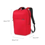 Dicota Τσάντα για Laptop 13" σε Κόκκινο χρώμα D32121-RPET D32121-RPET - Image 3