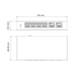 Hikvision Switch Συστημάτων CCTV DS-3E1106HP-EI DS-3E1106HP-EI - Image 3