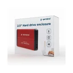 Gembird Θήκη για Σκληρό Δίσκο 2.5" SATA III με σύνδεση USB 3.0 σε Κόκκινο χρώμα - Image 7