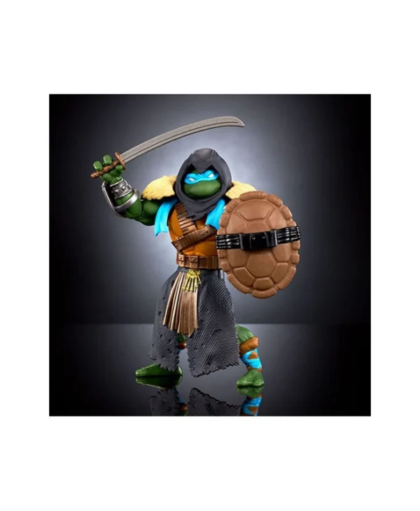 Motu X Tmnt Turtles Grayskull Action Figure Stealth Armor Leonardo 14 Cm