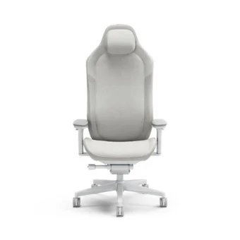 Fractal Design Refine Υφασμάτινη Καρέκλα Gaming με Ρυθμιζόμενα Μπράτσα Light Grey Fabric FD-CH-RE1F-02
