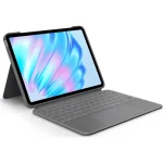 Logitech Combo Touch Flip Cover με Πληκτρολόγιο στα Γερμανικά Oxford Gray (iPad Air 2024 11") 920-012629 920-012629