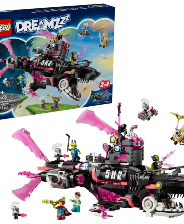 LEGO DREAMZzz Nightmare Shark Submarine για 9+ ετών Ετών 1413τμχ
