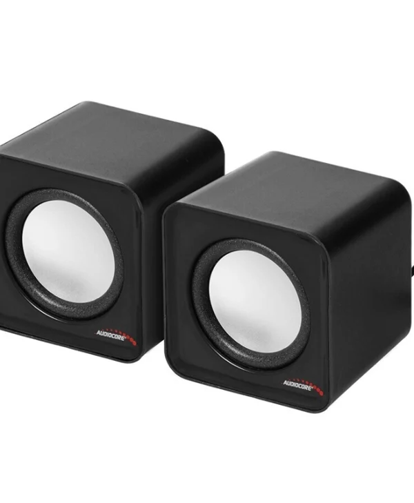 Audiocore Audiocore AC870 Ηχεία Υπολογιστή 2.0 με Ισχύ 6W Μαύρα
