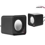 Audiocore Audiocore AC870 Ηχεία Υπολογιστή 2.0 με Ισχύ 6W Μαύρα - Image 3