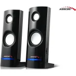 Audiocore Audiocore AC860 Ηχεία Υπολογιστή 2.0 με Ισχύ 8W σε Μαύρο Χρώμα AC860