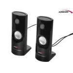 Audiocore Audiocore AC860 Ηχεία Υπολογιστή 2.0 με Ισχύ 8W σε Μαύρο Χρώμα AC860 - Image 6