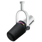 Shure MV7+ Δυναμικό Μικρόφωνο Shock Mounted για Φωνητικά σε Λευκό Χρώμα
