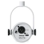 Shure MV7+ Δυναμικό Μικρόφωνο Shock Mounted για Φωνητικά σε Λευκό Χρώμα - Image 2