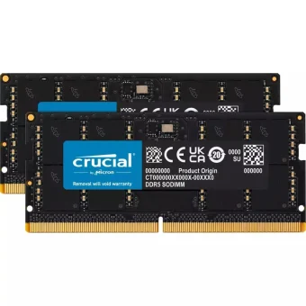 Crucial DDR5 96GB RAM με 2x48GB Modules και Ταχύτητα 5600 για Laptop