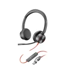 Poly Blackwire 8225 On Ear Multimedia Ακουστικά με μικρόφωνο και σύνδεση USB-C - Image 2