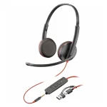 Poly Blackwire 8225 On Ear Multimedia Ακουστικά με μικρόφωνο και σύνδεση USB-C - Image 4
