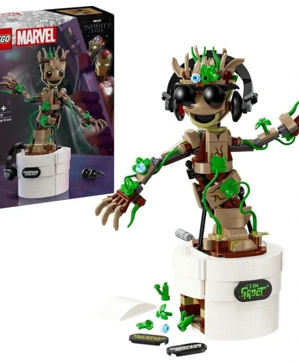 LEGO Marvel Dancing Groot για 10+ ετών Ετών