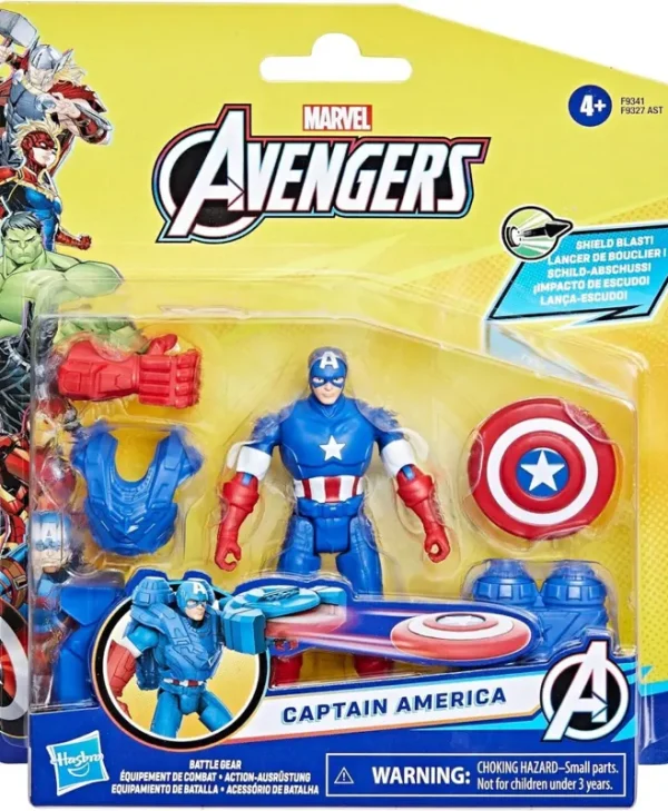 Φιγούρα Δράσης Captain America Captain America CAPTAIN AMERICA για 4+ ετών Ετών 10εκ.
