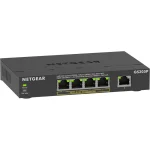 NetGear GS305P-300EUS Managed L3 PoE Switch με 4 Θύρες Gigabit (1Gbps) Ethernet GS305P-300EUS