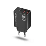 Esperanza Φορτιστής Χωρίς Καλώδιο με 2 Θύρες USB-A και Θύρα USB-C 42W Power Delivery Μαύρος (EZC106K) EZC106K - Image 4