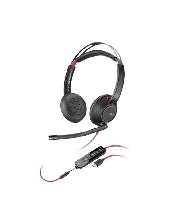 Poly Blackwire 5220 USB-C VOIP Headset (8X231A6) 8X231A6